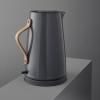 Bouilloire électrique EMMA 1,2 l, noir doux, acier inoxydable, Stelton