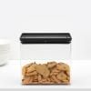 Boîte de conservation pour aliments TASTY PLUS 3,5 l, gris foncé, plastique, Brabantia