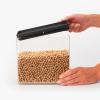 Boîte de conservation pour aliments TASTY PLUS 3,5 l, gris foncé, plastique, Brabantia