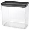 Boîte de conservation pour aliments TASTY PLUS 3,5 l, gris foncé, plastique, Brabantia