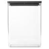 Boîte de conservation pour aliments TASTY PLUS 5,4 l, gris foncé, plastique, Brabantia
