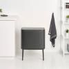 Poubelle à couvercle tactile BO TOUCH BIN 3x 11 l, gris confidentiel, acier, Brabantia