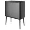 Poubelle à couvercle tactile BO TOUCH BIN 3x 11 l, gris confidentiel, acier, Brabantia
