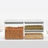 Boîte de conservation pour aliments TASTY PLUS, set de 3 pc, basses, gris clair, Brabantia