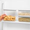 Boîte de conservation pour aliments TASTY PLUS, set de 3 pc, basses, gris clair, Brabantia