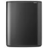Poubelle à couvercle tactile BO TOUCH BIN 2x 30 l, gris foncé, acier, Brabantia
