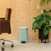 Poubelle à pédale NEWICON 12 l, vert jade, acier, Brabantia