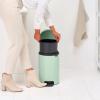 Poubelle à pédale NEWICON 12 l, vert jade, acier, Brabantia