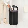 Bac à linge SELECTOR 55 l, noir mat, acier, Brabantia
