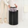 Bac à linge SELECTOR 55 l, noir mat, acier, Brabantia