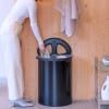 Bac à linge SELECTOR 55 l, noir mat, acier, Brabantia