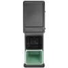 Poubelle encastrable SORT & GO 2x 30 l, gris foncé / vert jade, plast, Brabantia