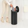 Bac à linge 35 l, noir mat, acier, Brabantia