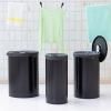 Bac à linge 35 l, noir mat, acier, Brabantia