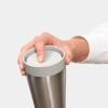 Mug thermos MAKE & TAKE 200 ml, gris clair, acier, Brabantia