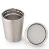 Mug thermos MAKE & TAKE 200 ml, gris clair, acier, Brabantia