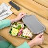 Lunchbox MAKE & TAKE 2 l, argent, acier inoxydable, Brabantia
