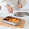 Lunchbox MAKE & TAKE 2 l, argent, acier inoxydable, Brabantia