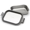 Lunchbox MAKE & TAKE 1,1 l, argent, acier inoxydable, Brabantia