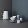 Assiette EMMA 22 cm, set de 2 pc, bleu, grès, Stelton