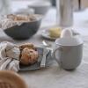 Assiette EMMA 22 cm, set de 2 pc, gris, grès, Stelton