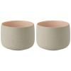 Tasse EMMA 150 ml, set de 2 pc, rose, grès, Stelton