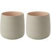 Tasse EMMA 220 ml, set de 2 pc, rose, grès, Stelton