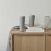 Mug thermos CARRIE 400 ml, gris clair, acier inoxydable, Stelton