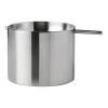 Cendrier ARNE JACOBSEN 8 cm, argent, acier inoxydable, Stelton
