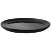 Assiette THEO 22 cm, noir, grès, Stelton