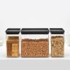 Boîte de conservation pour aliments TASTY PLUS, set de 3 pc, gris foncé, Brabantia