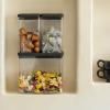 Boîte de conservation pour aliments TASTY PLUS, set de 3 pc, gris foncé, Brabantia