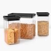 Boîte de conservation pour aliments TASTY PLUS, set de 3 pc, gris foncé, Brabantia