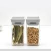 Boîte de conservation pour aliments TASTY PLUS 150 ml, set de 2 pc, gris clair, Brabantia
