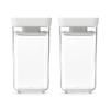 Boîte de conservation pour aliments TASTY PLUS 150 ml, set de 2 pc, gris clair, Brabantia