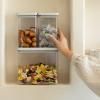 Boîte de conservation pour aliments TASTY PLUS, set de 3 pc, hautes, gris clair, Brabantia