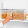 Boîte de conservation pour aliments TASTY PLUS, set de 3 pc, hautes, gris clair, Brabantia