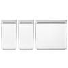 Boîte de conservation pour aliments TASTY PLUS, set de 3 pc, hautes, gris clair, Brabantia