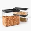 Boîte de conservation pour aliments TASTY PLUS, set de 3 pc, basses, gris foncé, Brabantia