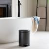Poubelle à pédale NEWICON 5 l, gris confidentiel, acier, Brabantia