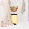 Poubelle à pédale NEWICON 20 l, jaune tendre, acier, Brabantia