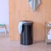 Bac à linge 60 l, noir mat, acier, Brabantia
