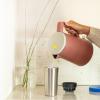 Mug thermos MAKE & TAKE 360 ml, gris foncé, acier, Brabantia