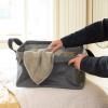 Sac à linge 35 l, poivre noir, tissu, Brabantia