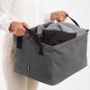 Sac à linge 35 l, poivre noir, tissu, Brabantia