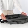 Sac à linge 35 l, poivre noir, tissu, Brabantia