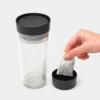 Mug de voyage MAKE & TAKE 360 ml, gris foncé, plastique, Brabantia