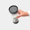 Mug de voyage MAKE & TAKE 360 ml, gris foncé, plastique, Brabantia