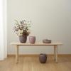 Vase ORA 22 cm, poudre foncée, acier inoxydable, Stelton