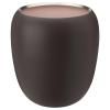 Vase ORA 22 cm, poudre foncée, acier inoxydable, Stelton